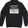 AS Colour Adult Stencil Hoodie Thumbnail