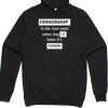 AS Colour Adult Stencil Hoodie Thumbnail