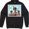 AS Colour Adult Stencil Hoodie Thumbnail