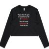 AS Colour Long Sleeve Crop Thumbnail