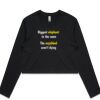 AS Colour Long Sleeve Crop Thumbnail