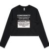 AS Colour Long Sleeve Crop Thumbnail