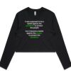 AS Colour Long Sleeve Crop Thumbnail