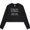 AS Colour Long Sleeve Crop Thumbnail
