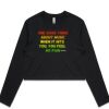 AS Colour Long Sleeve Crop Thumbnail