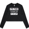 AS Colour Long Sleeve Crop Thumbnail