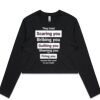 AS Colour Long Sleeve Crop Thumbnail