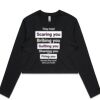 AS Colour Long Sleeve Crop Thumbnail