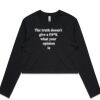 AS Colour Long Sleeve Crop Thumbnail