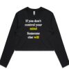 AS Colour Long Sleeve Crop Thumbnail