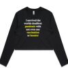 AS Colour Long Sleeve Crop Thumbnail