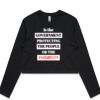 AS Colour Long Sleeve Crop Thumbnail