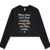 AS Colour Long Sleeve Crop Thumbnail