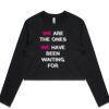AS Colour Long Sleeve Crop Thumbnail