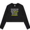 AS Colour Long Sleeve Crop Thumbnail