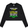 AS Colour Long Sleeve Crop Thumbnail