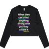 AS Colour Long Sleeve Crop Thumbnail