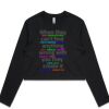 AS Colour Long Sleeve Crop Thumbnail