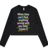 AS Colour Long Sleeve Crop Thumbnail
