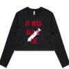 AS Colour Long Sleeve Crop Thumbnail