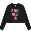 AS Colour Long Sleeve Crop Thumbnail